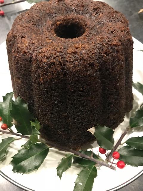 Christmas Persimmon Pudding -- the High Omega-3 version