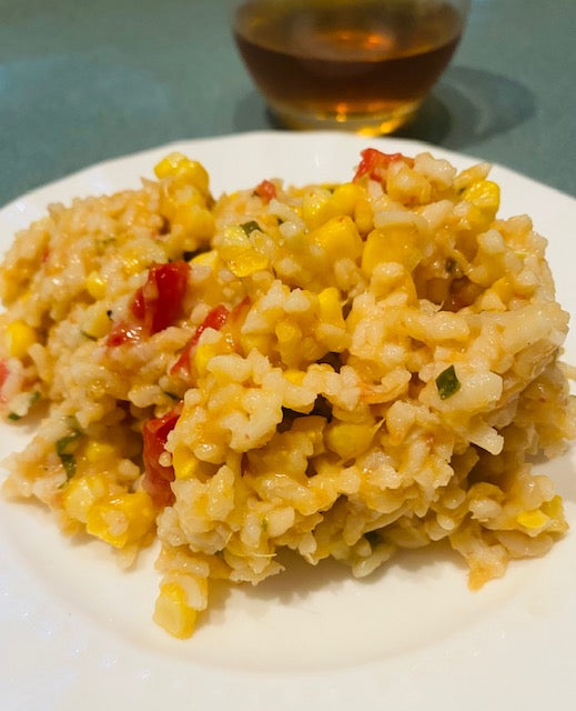 Corn and Tomato Risotto